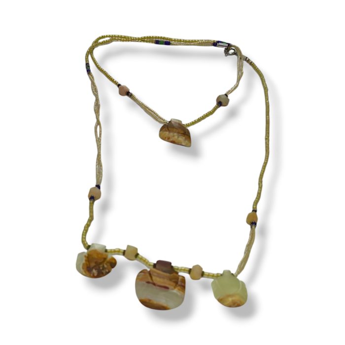 Jade Necklace With Red (3) - Image 1