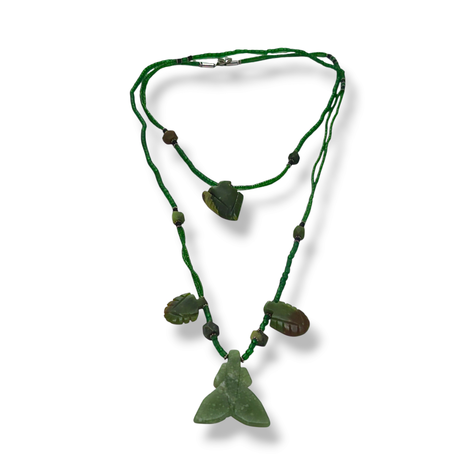 Jade Necklace With Red 30 (4) Jade Necklace With Red (4) - Image 1