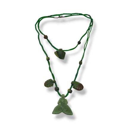 Jade Necklace With Red (5)