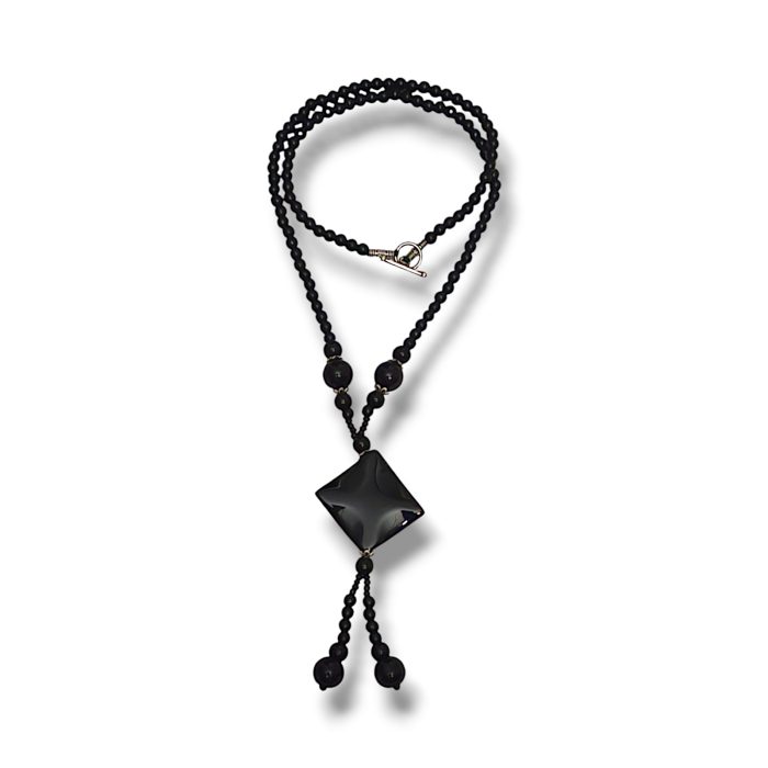 Square Imitation Necklace (3) - Image 1